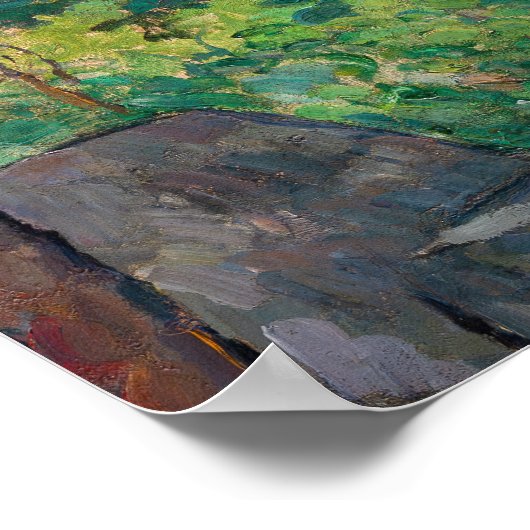 ポールセザンヌ – エスタケの松の木 ポスター (角)