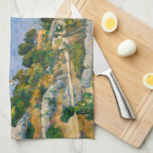 ポールセザンヌ – エスタークから見たマルセイユ湾 キッチンタオル (四つ折り)