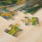 ポールセザンヌ – エスタークから見たマルセイユ湾 ジグソーパズル (側面)