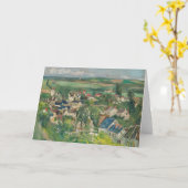 ポールセザンヌ – オーバーズパノラマビュー カード (黄色い花)