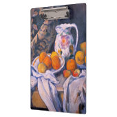 ポールセザンヌ – カーテンを持った静物詩 クリップボード (左)