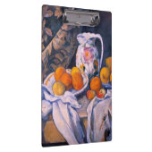 ポールセザンヌ – カーテンを持った静物詩 クリップボード (右)