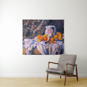 ポールセザンヌ – カーテンを持った静物詩 タペストリー (インサイチュ(横))