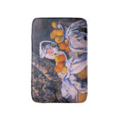 ポールセザンヌ – カーテンを持った静物詩 バスマット (正面縦)