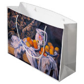 ポールセザンヌ – カーテンを持った静物詩 ラージペーパーバッグ (裏面アングル)