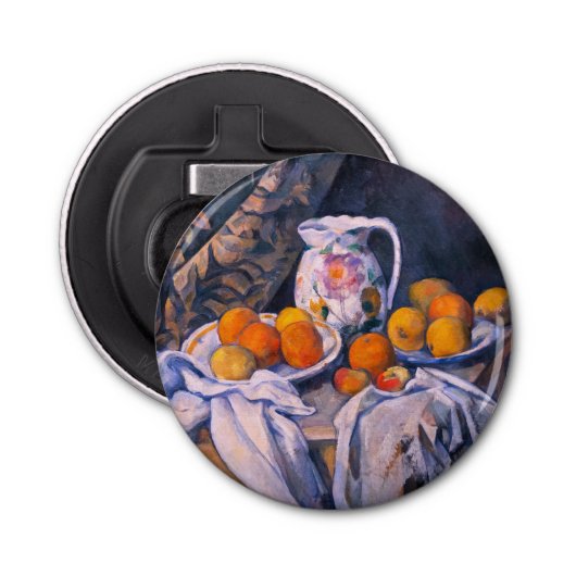 ポールセザンヌ – カーテンを持った静物詩 栓抜き (正面)