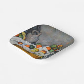 ポールセザンヌ – カーテン、ジュグ、フルーツボウル ペーパープレート (傾斜あり)