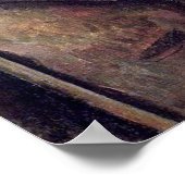 ポールセザンヌ – カードプレイヤーファインアート絵画 ポスター (角)