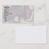 ポールセザンヌ – カードプレイヤーファインアート絵画 名刺 (正面/裏面)