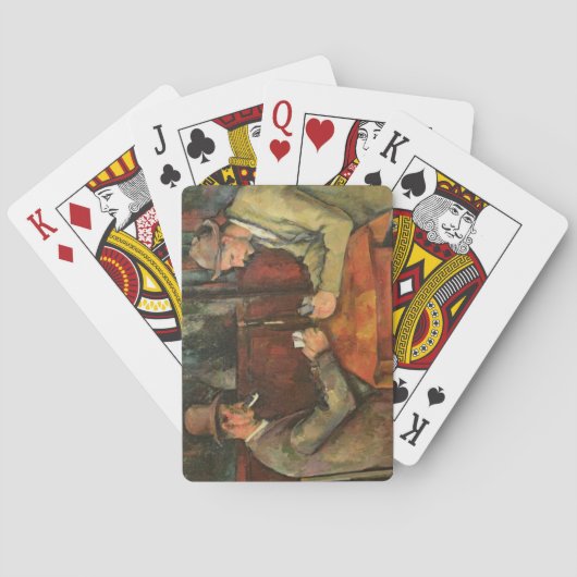 ポールセザンヌ|カードプレーヤー1893-96年 トランプ (裏面)