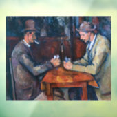 ポールセザンヌ – カードプレーヤー ウィンドウサイン (シート3)