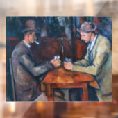 ポールセザンヌ – カードプレーヤー ウィンドウサイン (シート2)