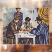 ポールセザンヌ – カードプレーヤー ウィンドウサイン (シート2)