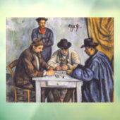 ポールセザンヌ – カードプレーヤー ウィンドウサイン (シート3)