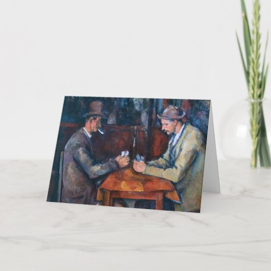 ポールセザンヌ – カードプレーヤー カード (正面)