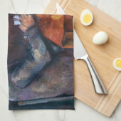 ポールセザンヌ – カードプレーヤー キッチンタオル (四つ折り)