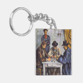 ポールセザンヌ – カードプレーヤー キーホルダー (正面左)