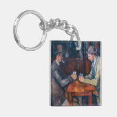 ポールセザンヌ – カードプレーヤー キーホルダー (正面左)