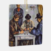 ポールセザンヌ – カードプレーヤー セラミックオーナメント (右)