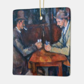 ポールセザンヌ – カードプレーヤー セラミックオーナメント (左)