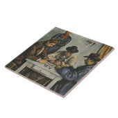 ポールセザンヌ – カードプレーヤー タイル (側面)