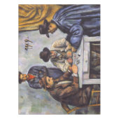 ポールセザンヌ – カードプレーヤー テーブルクロス (正面)