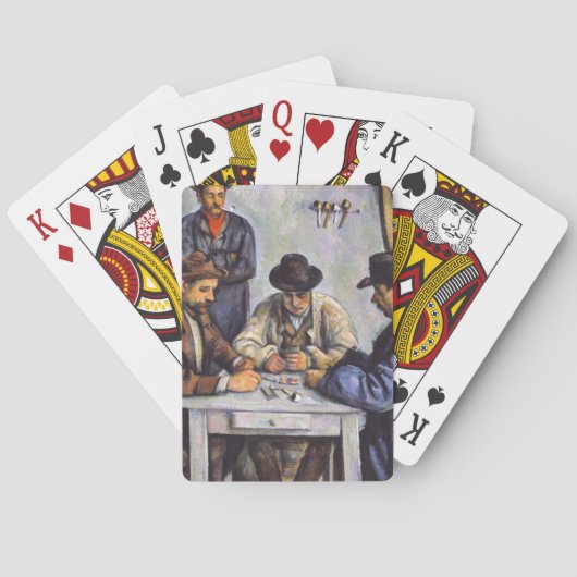ポールセザンヌ – カードプレーヤー トランプ (裏面)