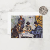 ポールセザンヌ – カードプレーヤー ノートカード (正面/裏面インサイチュ)