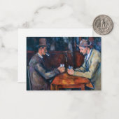 ポールセザンヌ – カードプレーヤー ノートカード (正面/裏面インサイチュ)