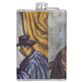 ポールセザンヌ – カードプレーヤー フラスク (裏面)