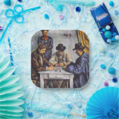 ポールセザンヌ – カードプレーヤー ペーパープレート (パーティー)