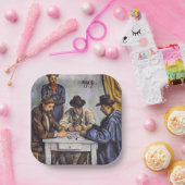 ポールセザンヌ – カードプレーヤー ペーパープレート (パーティー)