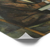 ポールセザンヌ – カードプレーヤー ポスター (角)