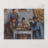 ポールセザンヌ – カードプレーヤー ポストカード (正面)