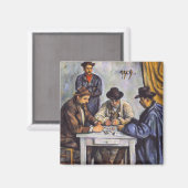 ポールセザンヌ – カードプレーヤー マグネット (正面/裏面)