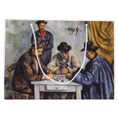 ポールセザンヌ – カードプレーヤー ラージペーパーバッグ (裏面)