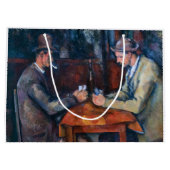 ポールセザンヌ – カードプレーヤー ラージペーパーバッグ (裏面)