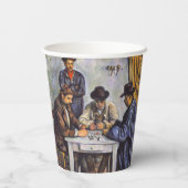 ポールセザンヌ – カードプレーヤー 紙コップ (裏面)