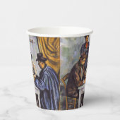 ポールセザンヌ – カードプレーヤー 紙コップ (左)