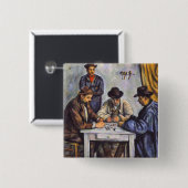 ポールセザンヌ – カードプレーヤー 缶バッジ (正面&裏面)