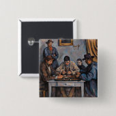 ポールセザンヌ – カードプレーヤー 缶バッジ (正面&裏面)