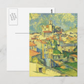 ポールセザンヌ – ガルダン ポストカード (正面/裏面)