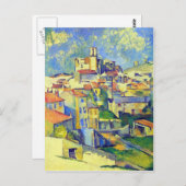 ポールセザンヌ – ガルダン ポストカード (正面/裏面)