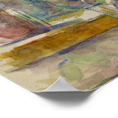 ポールセザンヌ – ザテラスアットザガーデン ポスター (角)