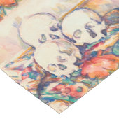 ポールセザンヌ – ザ3スカル水彩 ショートテーブルランナー (コーナー)