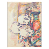 ポールセザンヌ – ザ3スカル水彩 テーブルクロス (正面)