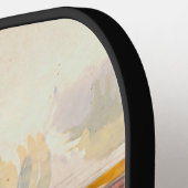 ポールセザンヌ – ザ3スカル水彩 ピックルボールラケット (左詳細)