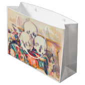 ポールセザンヌ – ザ3スカル水彩 ラージペーパーバッグ (裏面アングル)