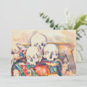 ポールセザンヌ – ザ3スカル水彩 招待状 (スタンド正面)