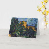 ポールセザンヌ – シャトーノワール カード (黄色い花)